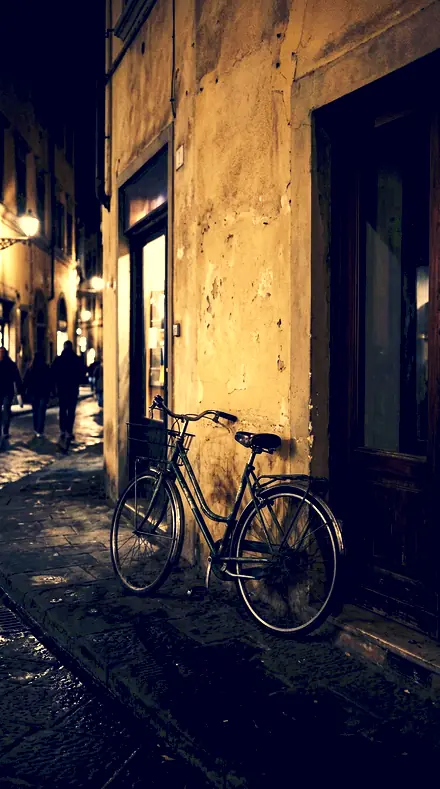 Shade Under applied to Travel 049 bicycle lowlight
