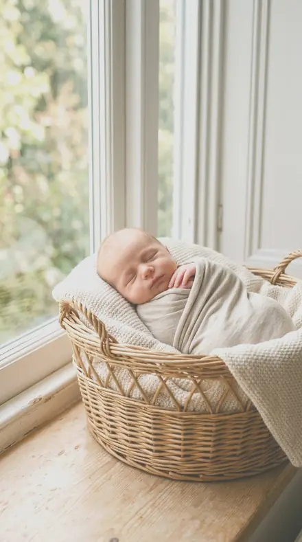 Hot Press applied to Newborn basket