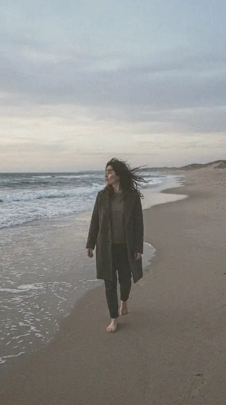 Paper Fade applied to Beach evening