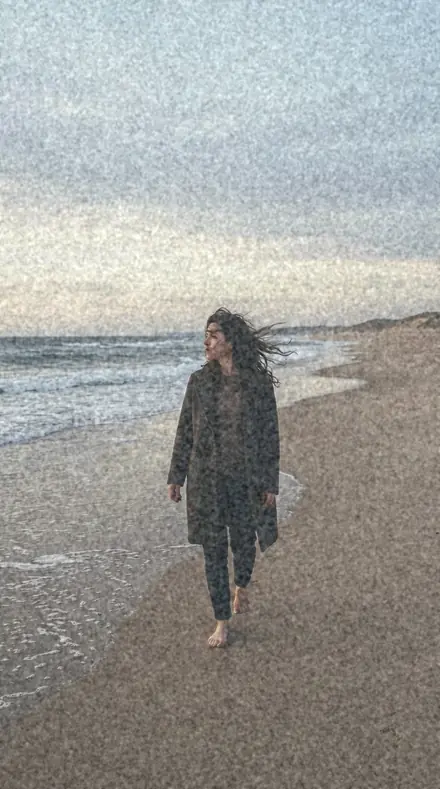 CS-13 Grain Embrace applied to Beach evening