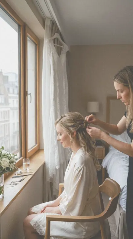 Pulp Beater applied to Bridal prep window
