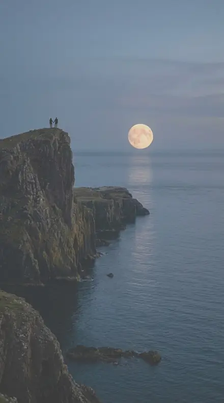 Hot Press applied to Moonrise cliffs