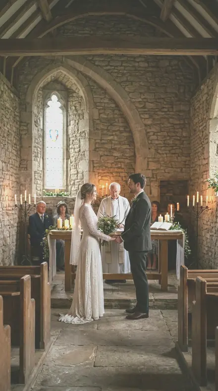 Open Shelves applied to Chapel altar