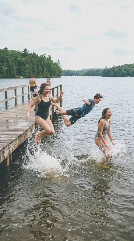 Cyan Streak applied to Pier jump