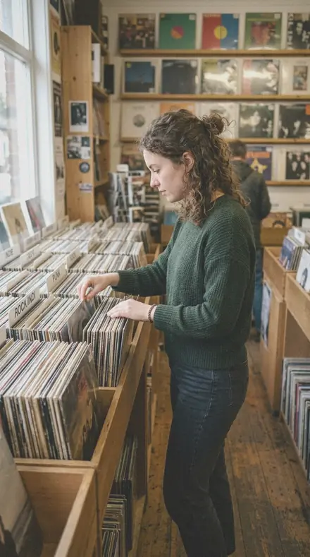 Chain Fence applied to Record shop