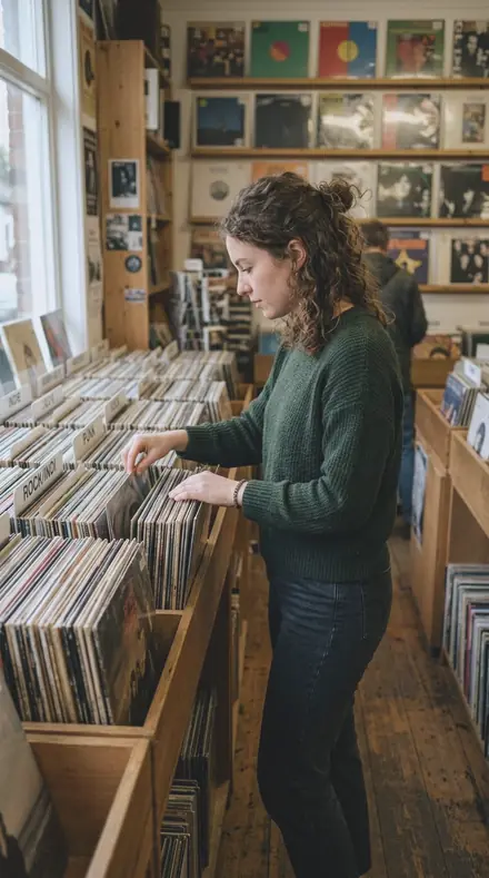 Chimney Smoke applied to Record shop