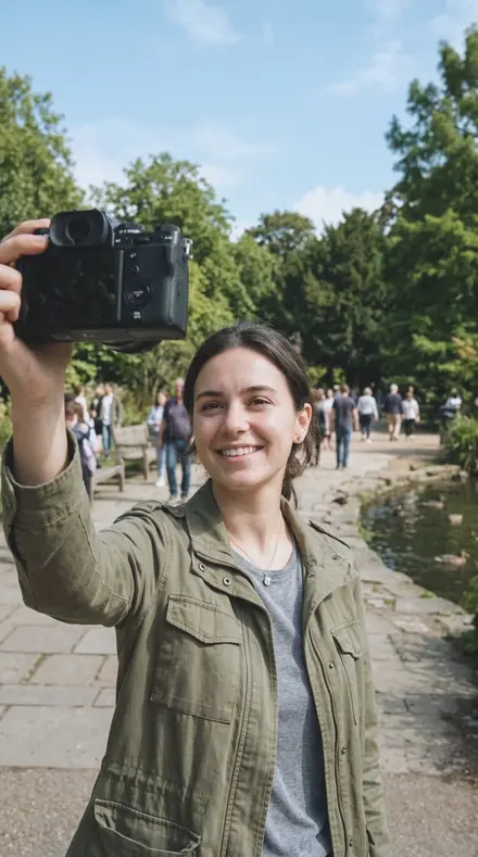 Chimney Smoke applied to Selfie park