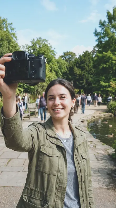 Paper Round applied to Selfie park