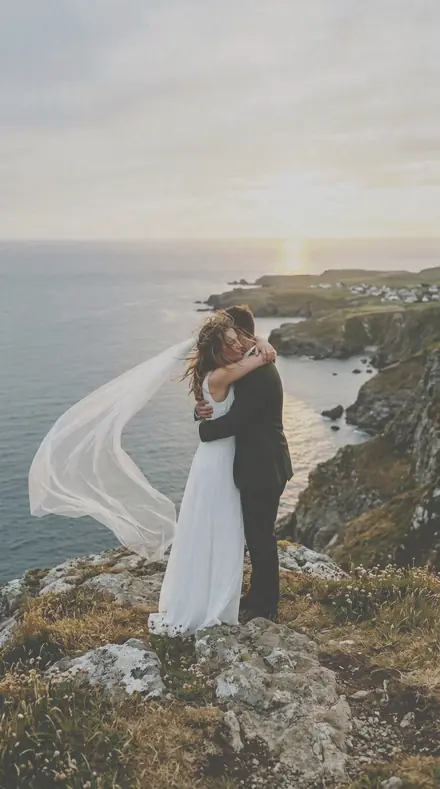 Card Stock applied to Cliff elopement