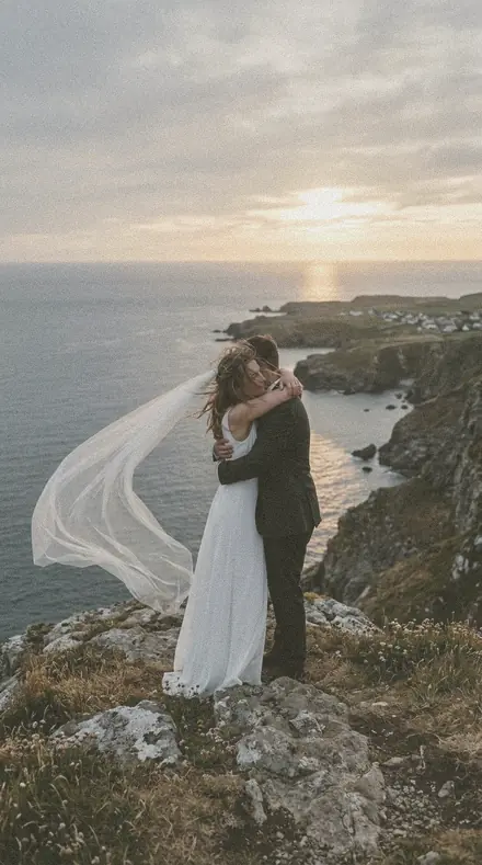 Paper Fade applied to Cliff elopement