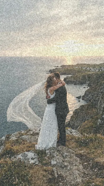 CS-13 Grain Embrace applied to Cliff elopement