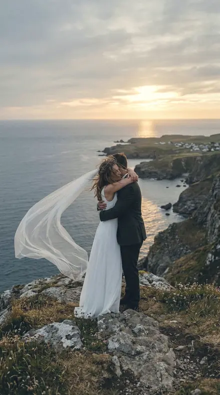 Quiet Tide applied to Cliff elopement