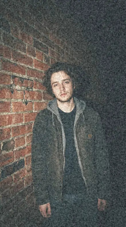 CS-13 Grain Embrace applied to Flash brick portrait