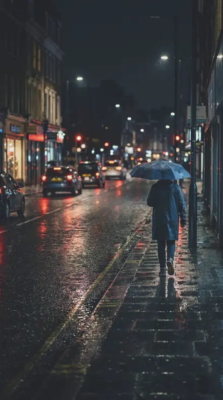 Paper Round applied to Rain street reflections