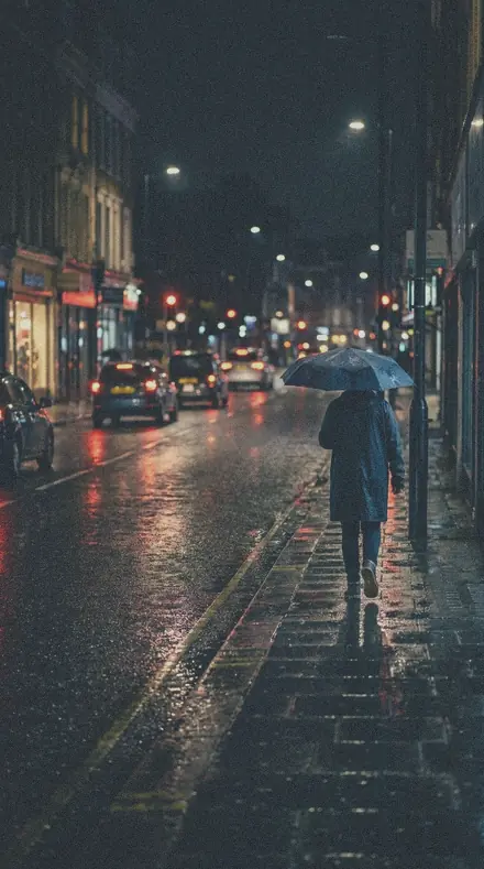 SN-13 Matte Night applied to Rain street reflections