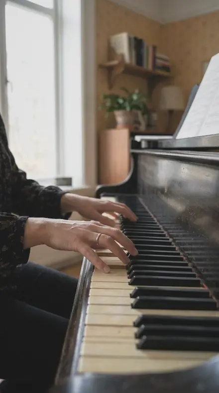 Dummy Clip applied to Hands piano