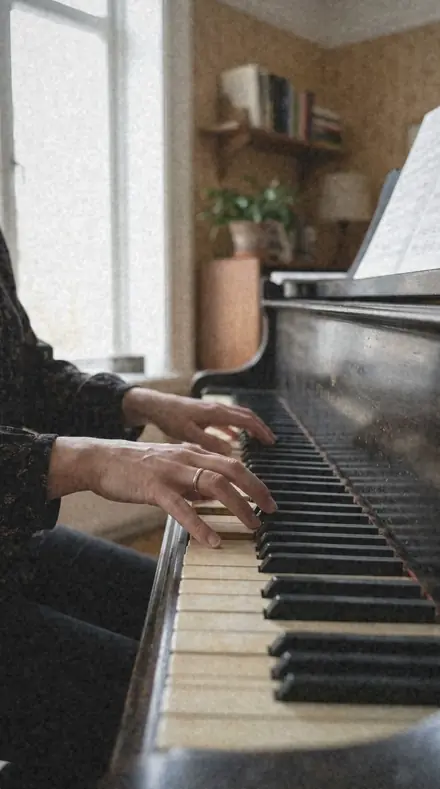 Vacant Parcel applied to Hands piano