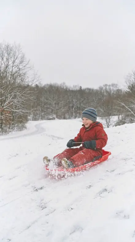 Send Attempt applied to Child sledding