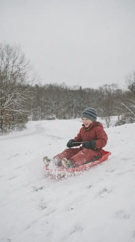 Access Road applied to Child sledding