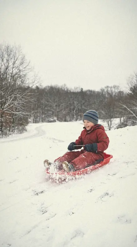 Cliff Green applied to Child sledding