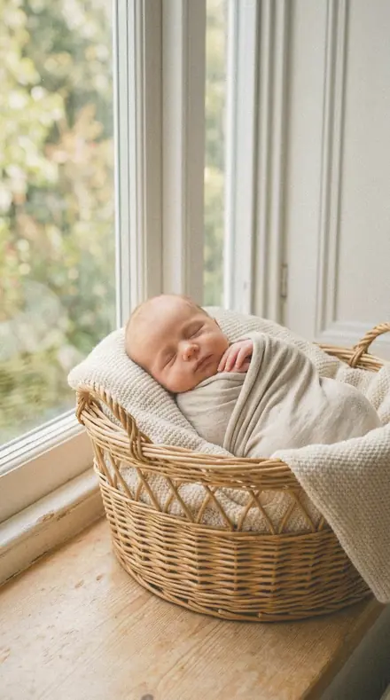 Varnish Layer applied to Newborn basket