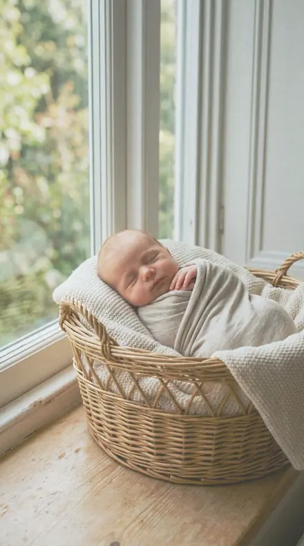 Staple Line applied to Newborn basket