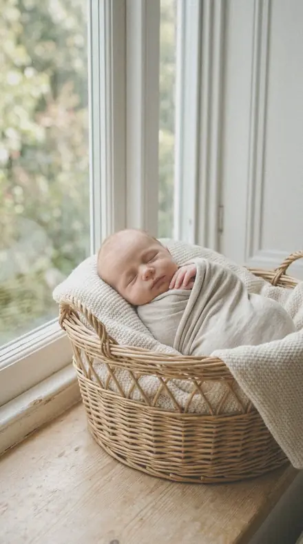 Chain Fence applied to Newborn basket