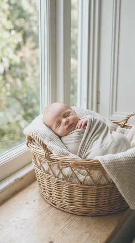 Pigeon Loft applied to Newborn basket
