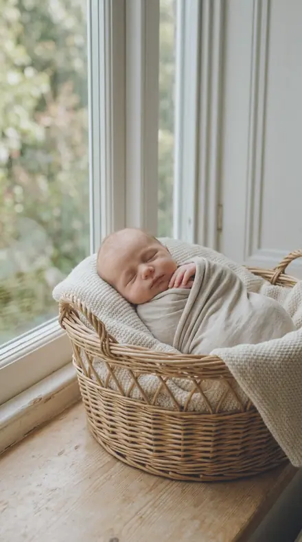 Well Cover applied to Newborn basket