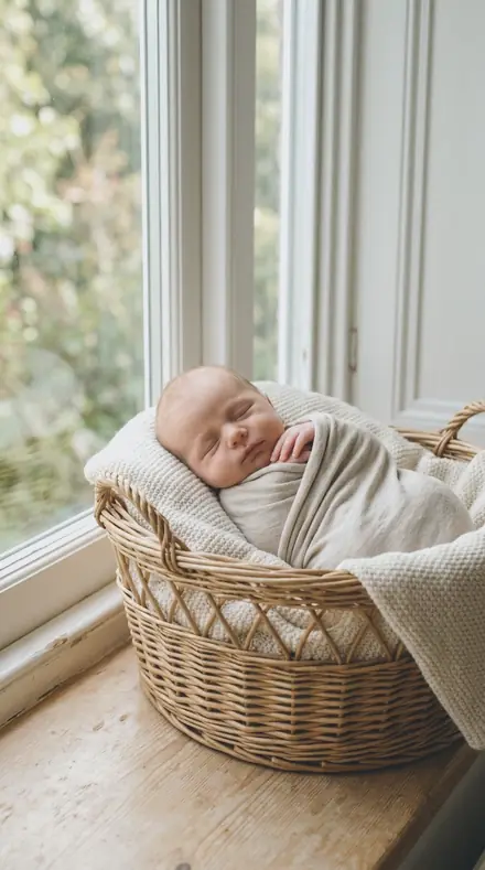 Ash Fence applied to Newborn basket