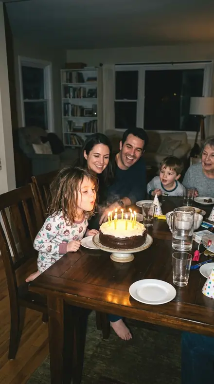 Item Number applied to Flash birthday cake