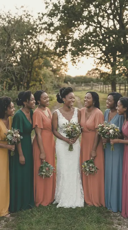 Polished Skin applied to Bride laughing