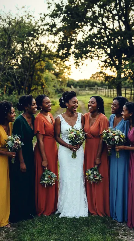 Frost Beam applied to Bride laughing