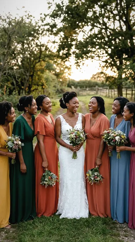 Client Sitting applied to Bride laughing