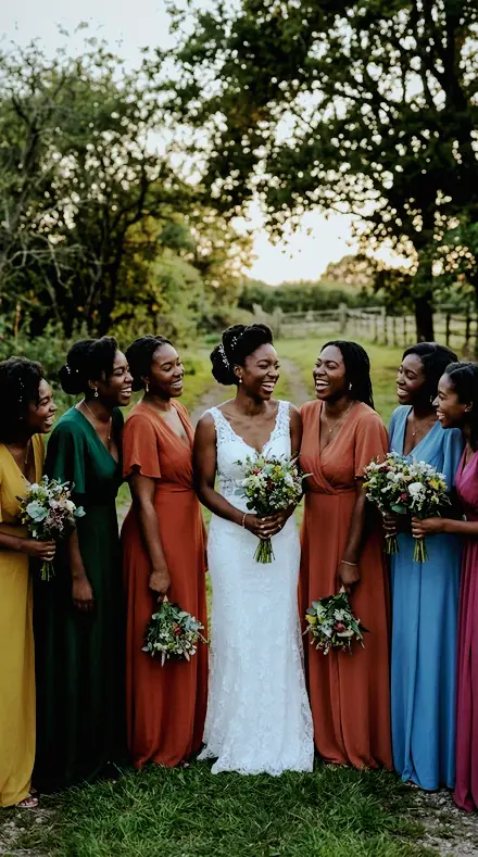 Crest Sheen applied to Bride laughing