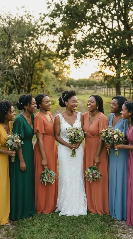 Pale Balance applied to Bride laughing