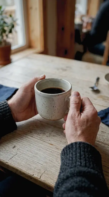 Broad Side applied to Hands cup