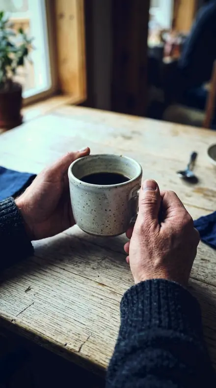 Frost Beam applied to Hands cup