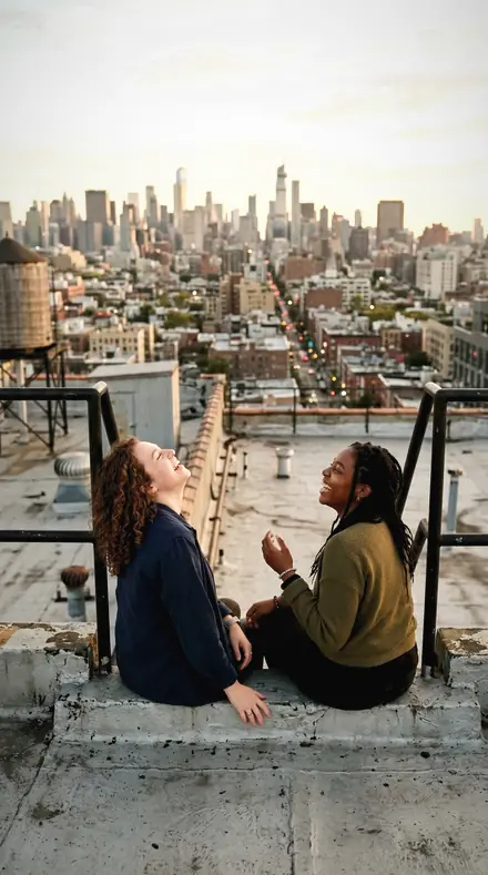 Client Sitting applied to Rooftop golden