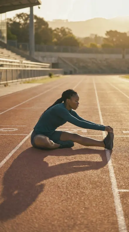Spot Face applied to Athlete track