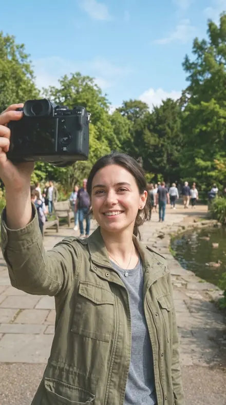 Raw Silk applied to Selfie park