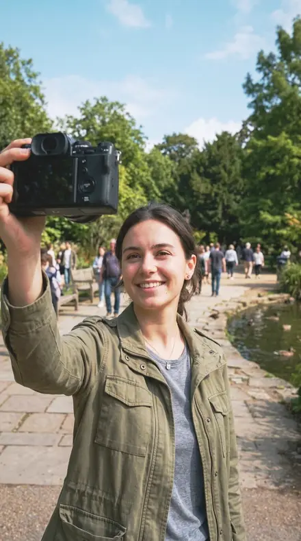 Spread Page applied to Selfie park