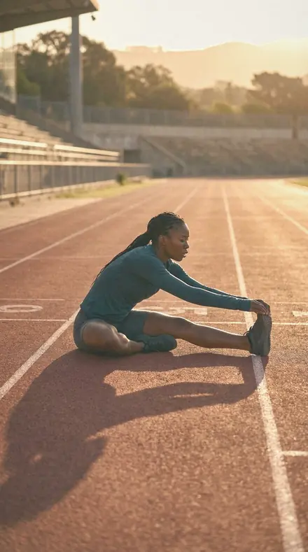 Page Corner applied to Athlete track