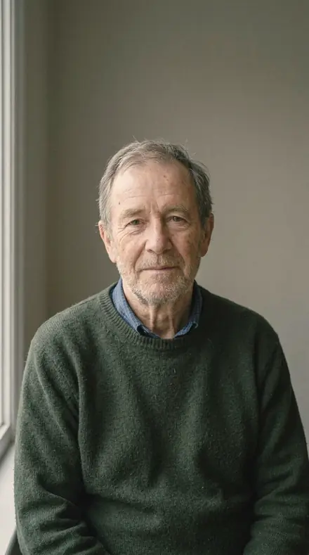 Blanket Corner applied to Man portrait