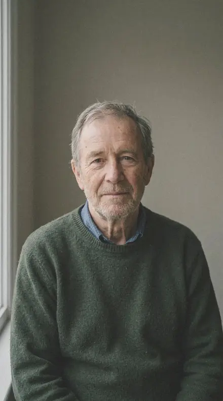 Access Road applied to Man portrait
