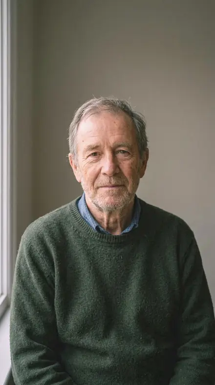 Humid Glare applied to Man portrait