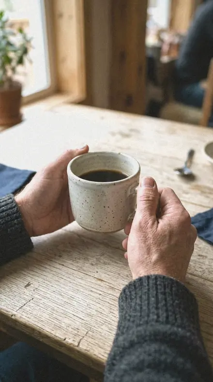 Mint Tray applied to Hands cup