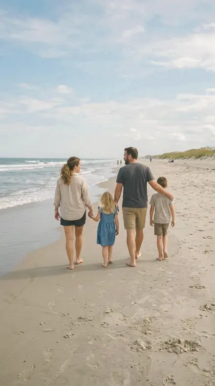 Beaded Curtain applied to Beach family