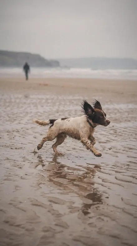 Cart Track applied to Dog beach run
