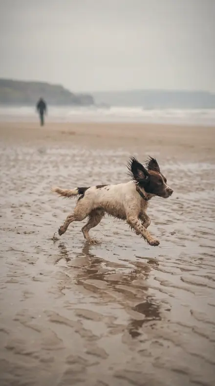Barley Field applied to Dog beach run